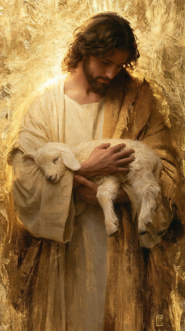 Jesus and the Lamb — Sleep at the Sleeve’s Edge