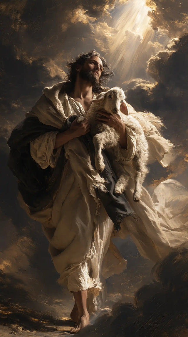 Jesus and the Lamb — The Bare Step Beneath Heaven’s Call