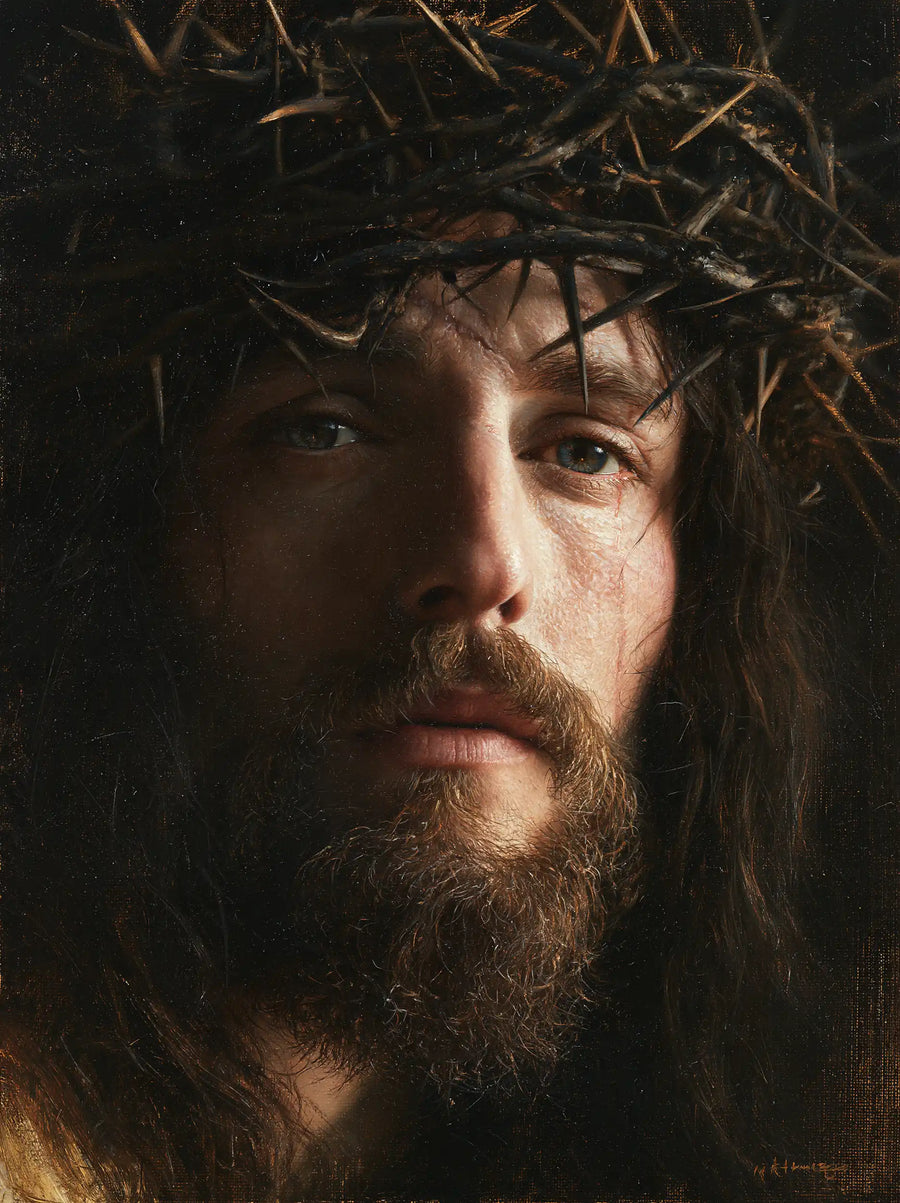 Jesus Crowned with Thorns — The Silent Nearness of the Gaze
