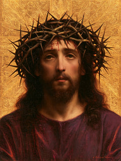 Jesus Crowned with Thorns — The Plum Robe before the Gleam
