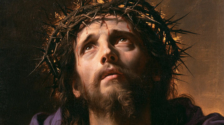 Jesus Crowned with Thorns — The Gaze beneath Spreading Brambles