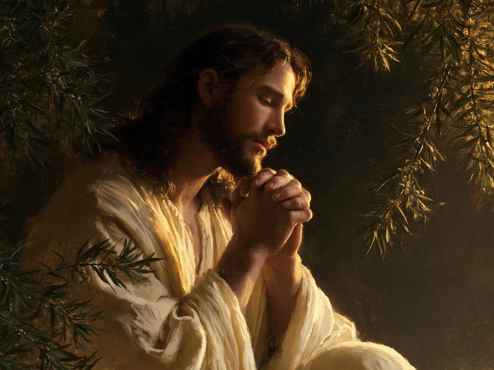 Jesus in Gethsemane — The Secret of Lowered Eyes