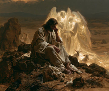 Jesus in the Desert - Angels After the Temptation · Landscape n° 4