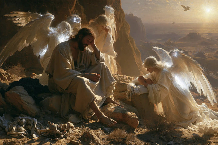 Jesus in the Desert — Tenderness at the Edge of Weariness