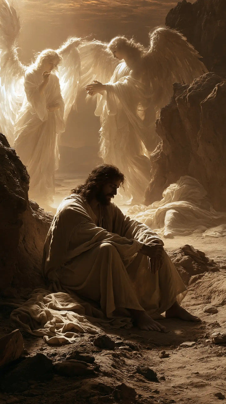 Jesus in the Desert — The Vigil in the Sandy Passage