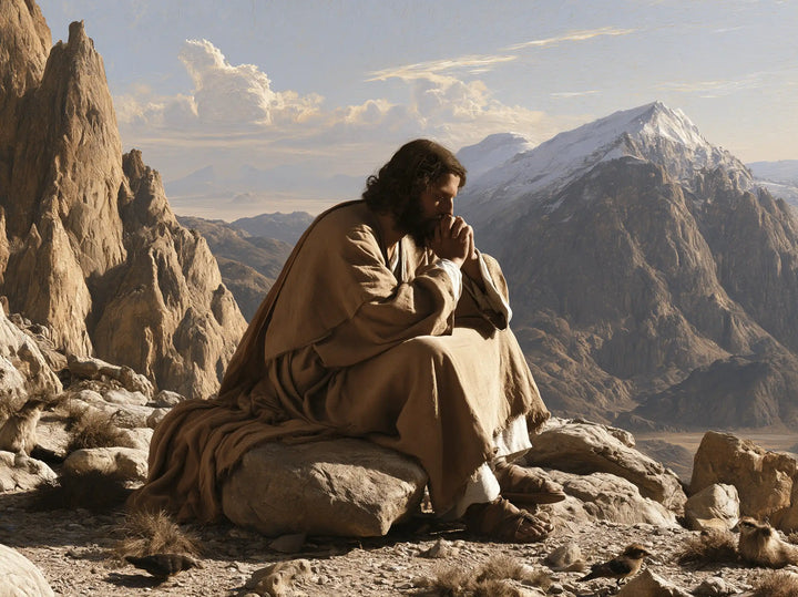 Jesus in the Desert - Florentine Renaissance · Landscape n° 9