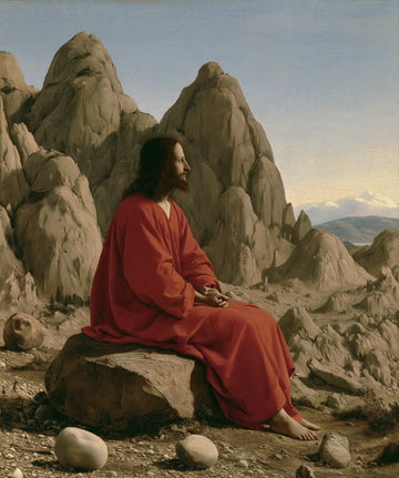 Jesus in the Desert - Florentine Renaissance · Portrait n° 44
