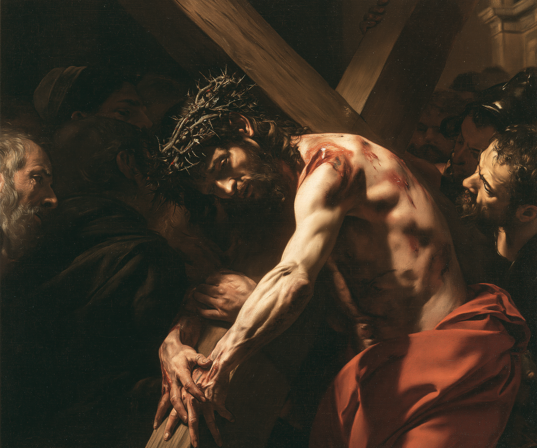 The Stations of the Cross - Caravaggio - darkness · Landscape n° 1