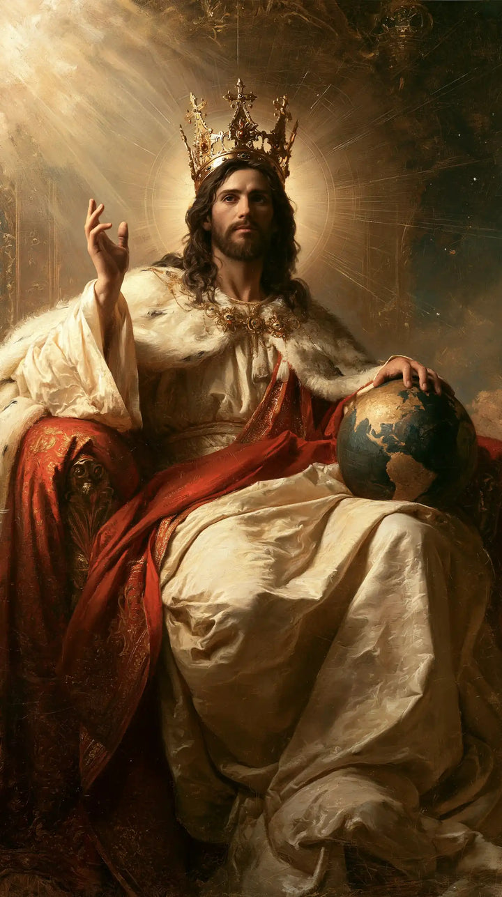 Jesus the King — The Blessing Beneath the Slanting Ray