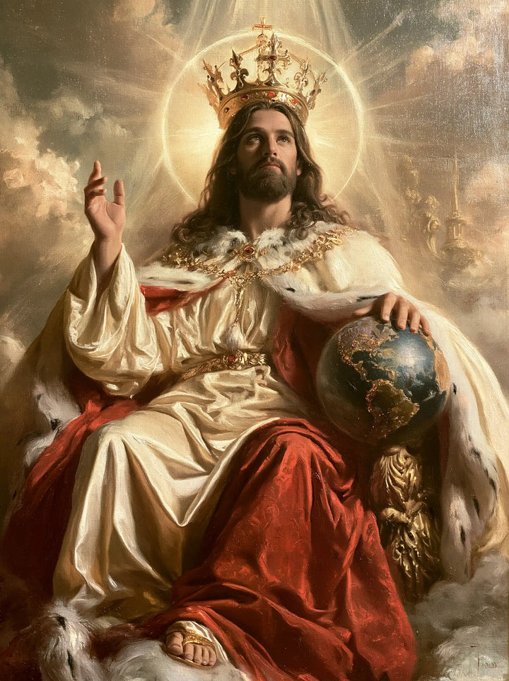 Jesus the King — The Earth in the Morning Halo