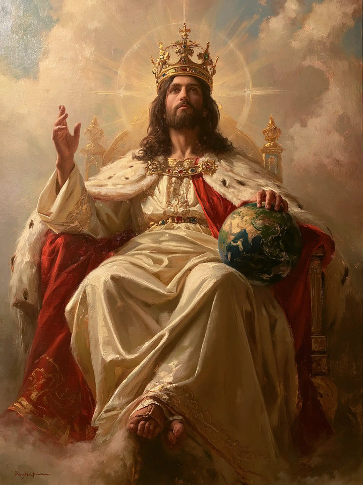 Jesus the King — The Earth in the Stillness of Clouds