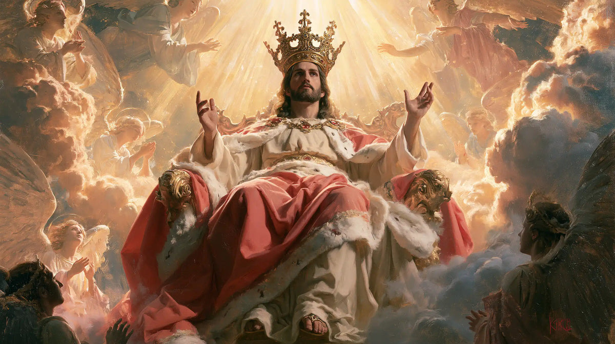 Jesus the King — Glory at the Gates of the Clouds