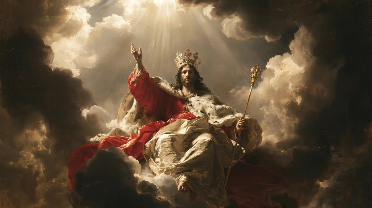Jesus the King — The Gesture Towards the Rift in the Sky