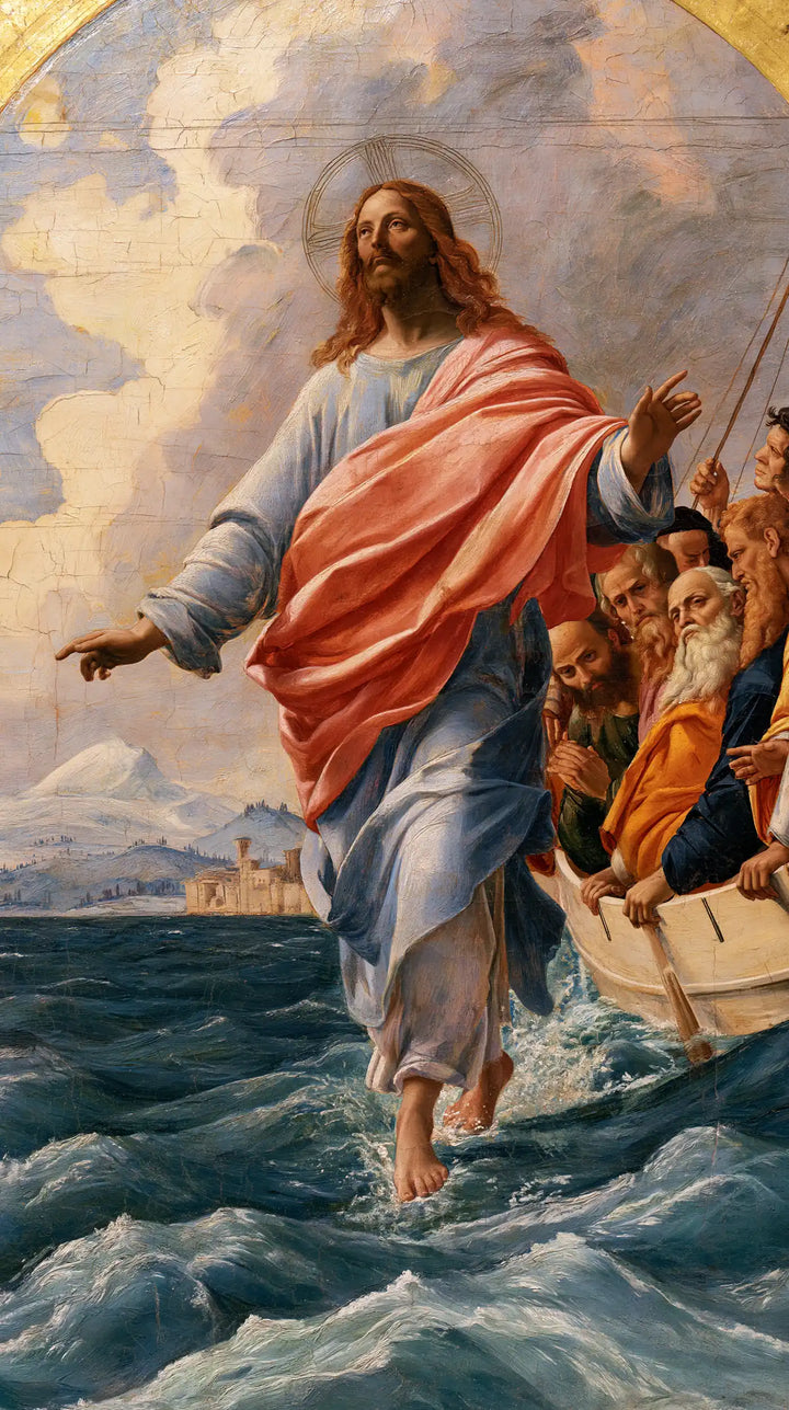 Jesus Walking on Water - Florentine Renaissance · Portrait n° 11
