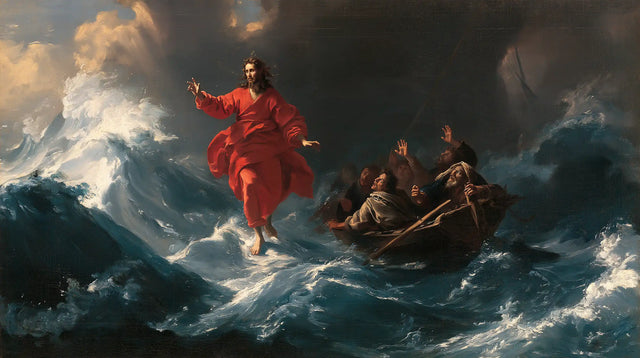 Jesus Walking on Water - Theatrical Baroque · Landscape n° 27