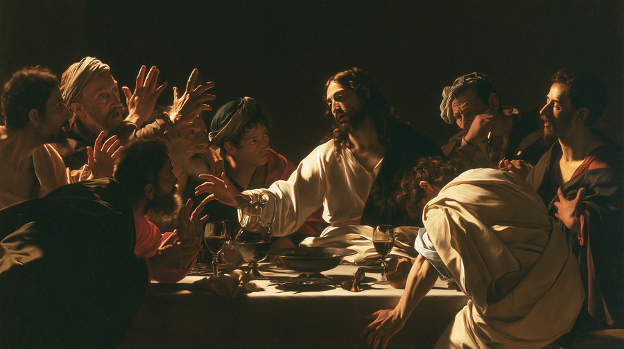 The Last Supper - Caravaggio - tenebrism n° 3