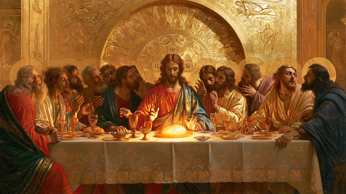 The Last Supper - Sacred Golden n° 5 — aperçu de la finition sélectionnée