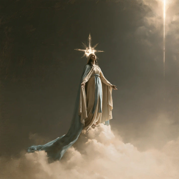 Mary, Queen of Heaven — The Crown’s Star and the Distant Ray
