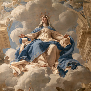 Mary Queen of Heaven - Florentine Renaissance · Square n° 3