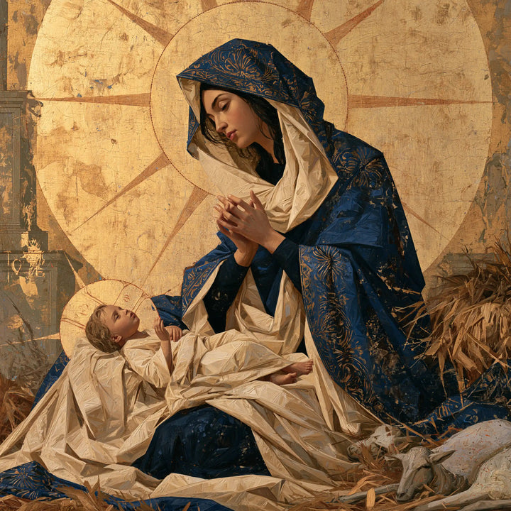 The Nativity - Contemporary Byzantine · Square n° 5