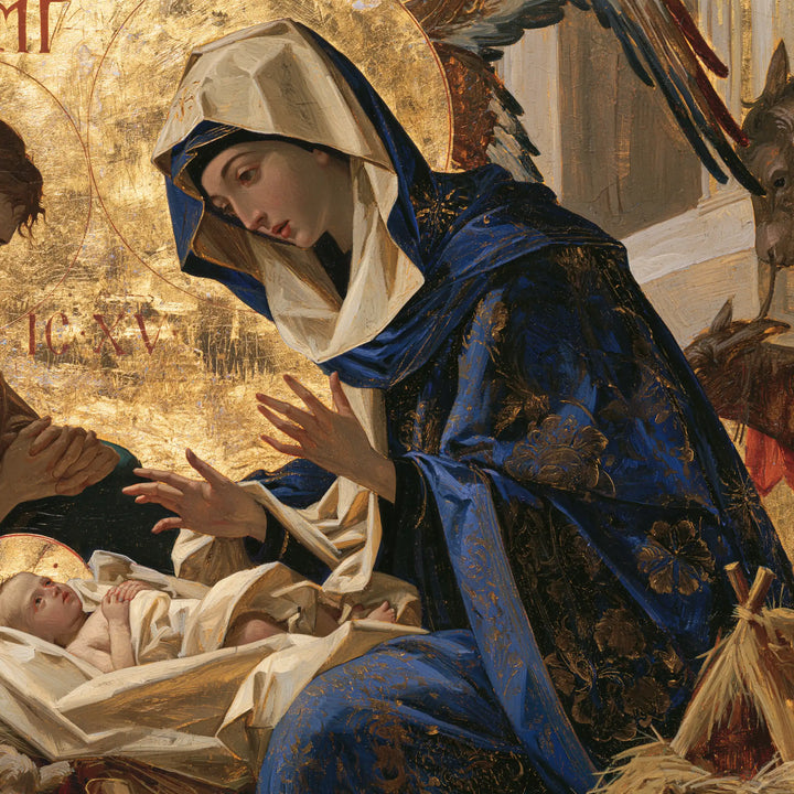 The Nativity - Contemporary Byzantine · Square n° 6