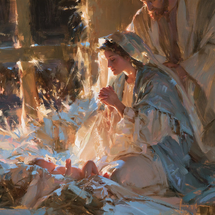 The Nativity - Impressionist · Square n° 4