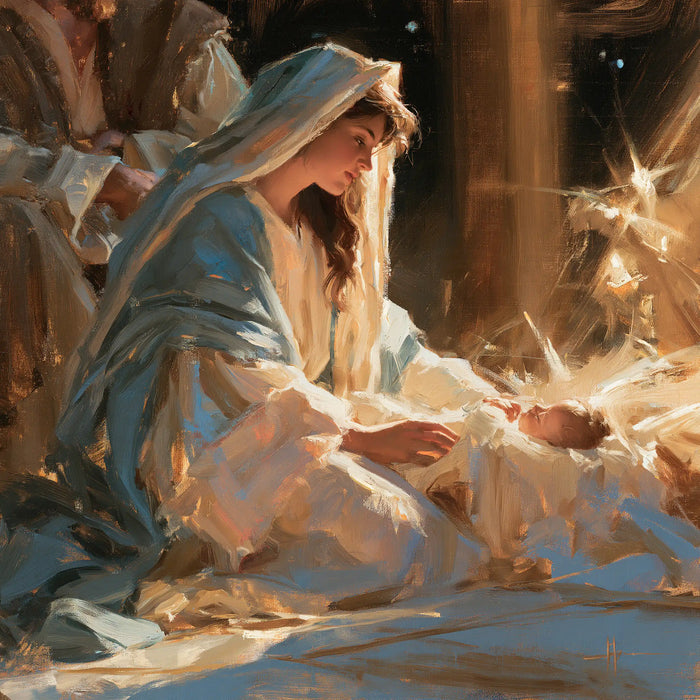 The Nativity - Impressionist · Square n° 12