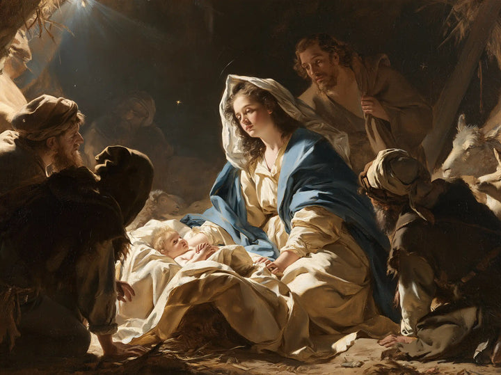 The Nativity - Mary and the Shepherds · Landscape n° 3