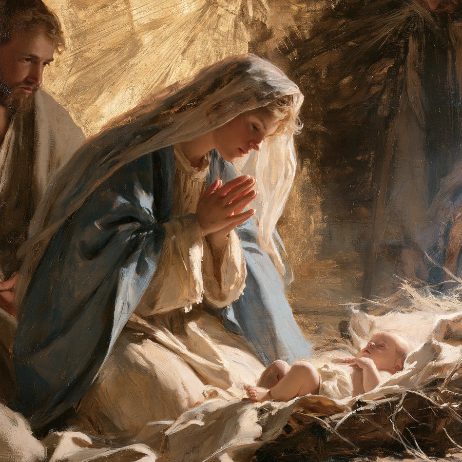 The Nativity - Sacred Gold · Square n° 1