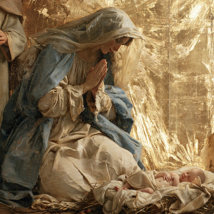 The Nativity - Sacred Gold · Square n° 6