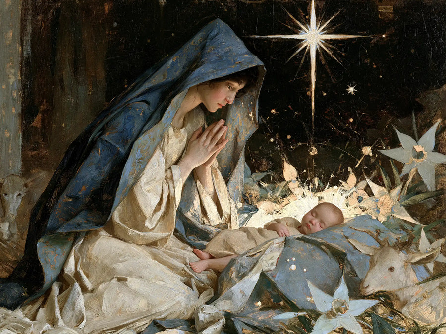 The Nativity - Symbolist · Landscape n° 7