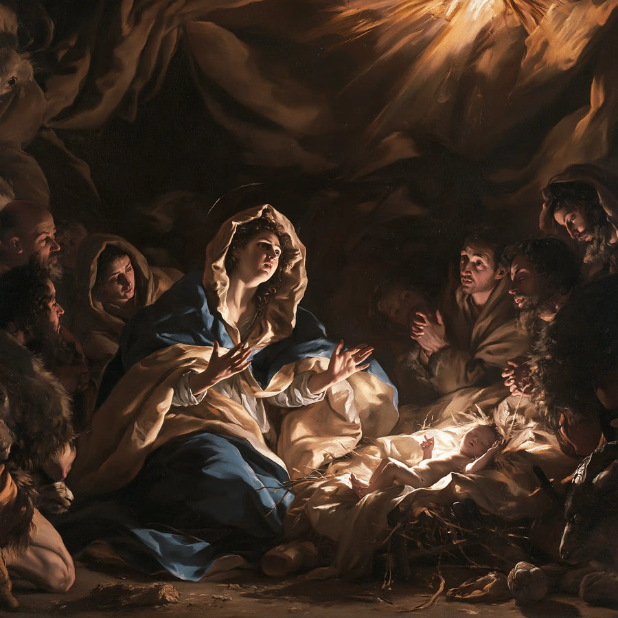 The Nativity - Theatrical Baroque · Square n° 6