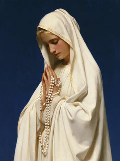 Our Lady of Fatima – Folded Hands Beneath the Veil