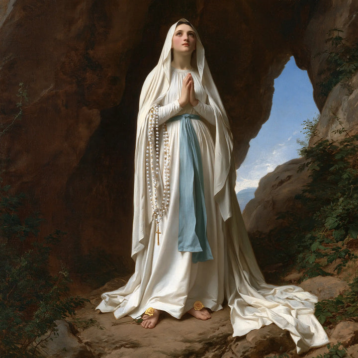 Our Lady of Lourdes – Beneath the Stone Canopy