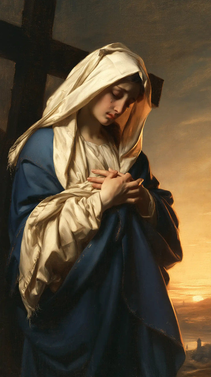 Our Lady of Sorrows — The Ember beyond the Pleated Veil