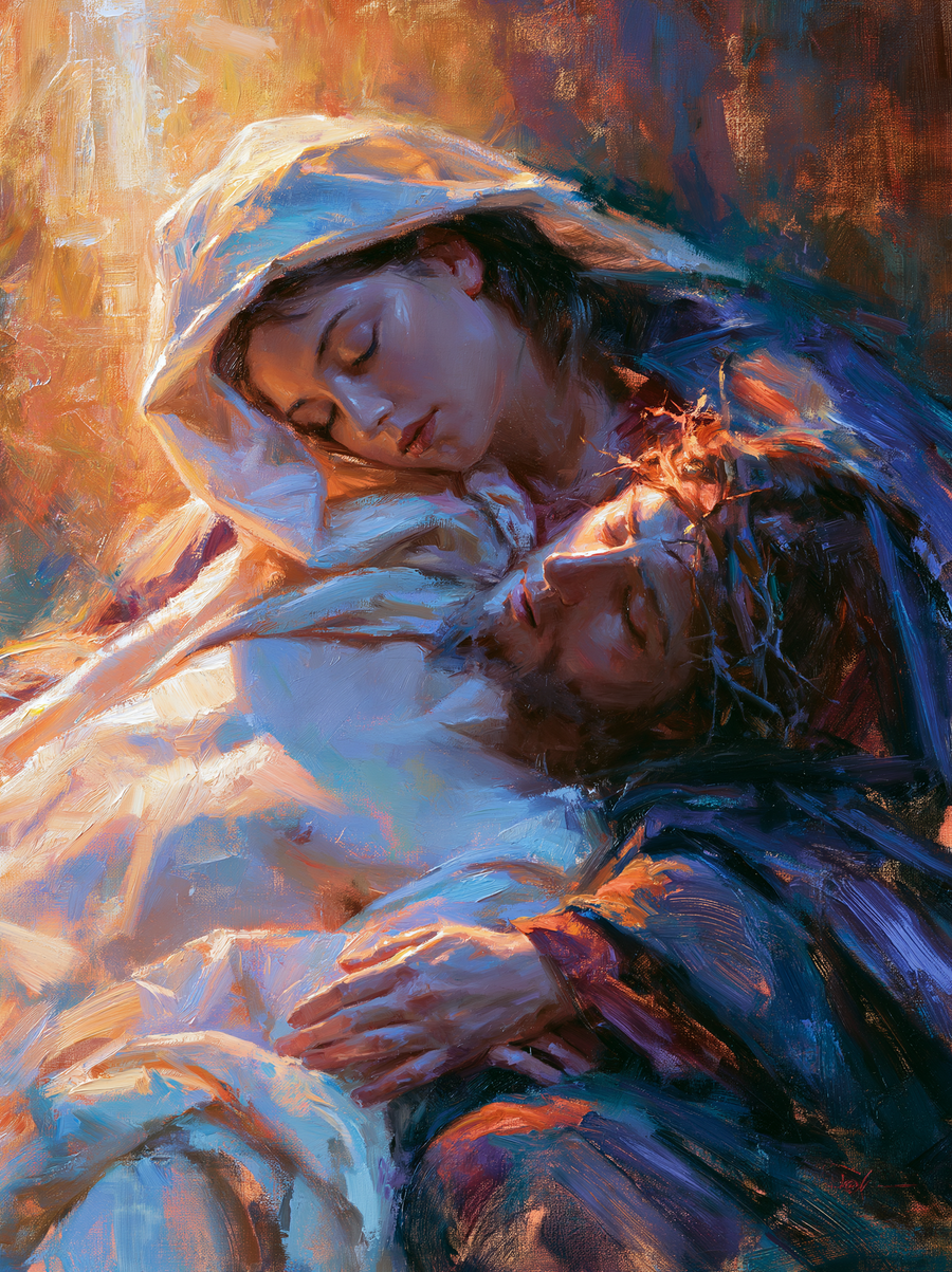 La Pietà - Impressionist · Portrait n° 14