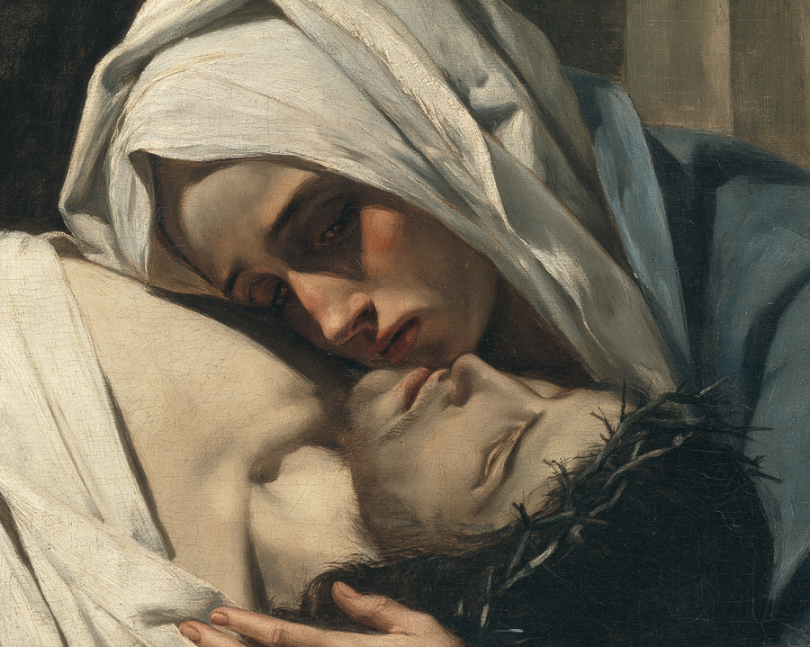 La Pietà - Psychological close-up view · Landscape n° 2