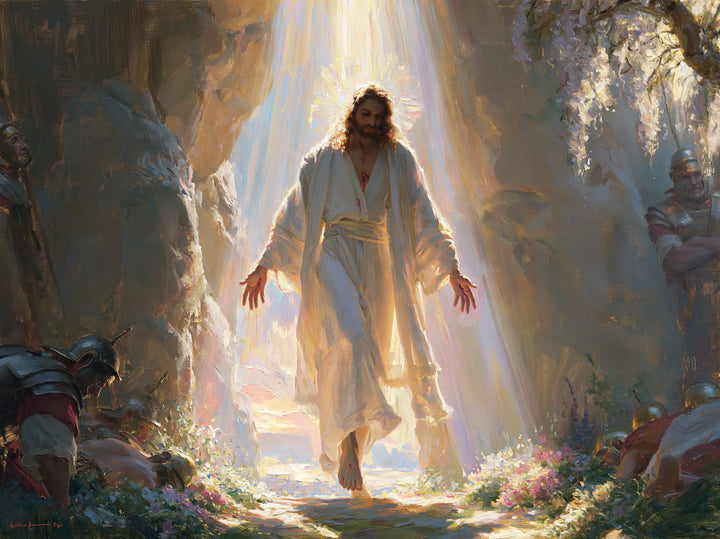The Resurrection of Jesus Christ - Impressionist · Landscape n° 10