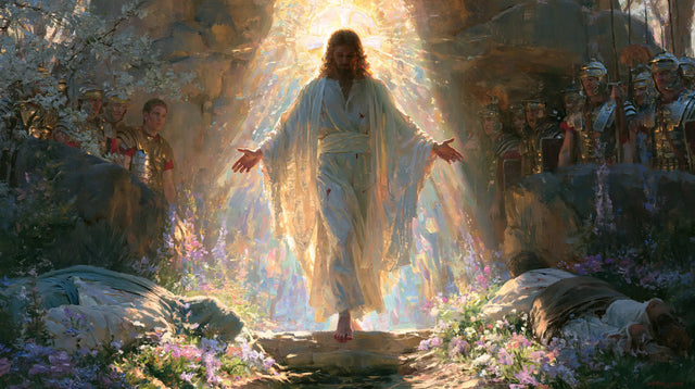 The Resurrection of Jesus Christ - Impressionist · Landscape n° 20