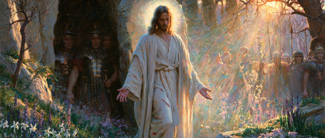 The Resurrection of Jesus Christ - Impressionist · Landscape n° 25