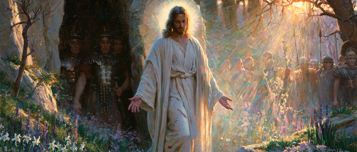 The Resurrection of Jesus Christ - Impressionist · Landscape n° 25