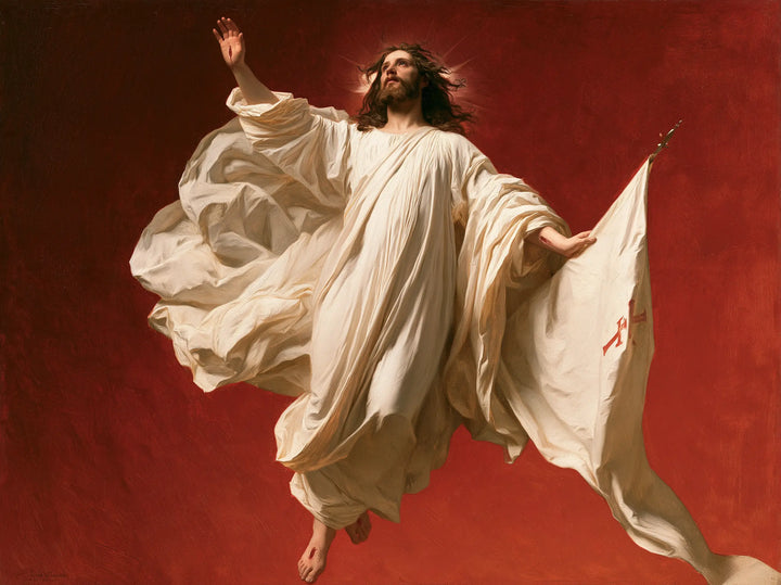 Risen Christ – Flame-Lit Glory