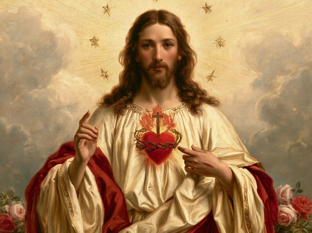 Sacred Heart of Jesus – Symbolist · Landscape no. 10