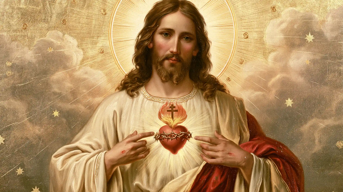 Sacred Heart of Jesus – Symbolist · Landscape no. 12
