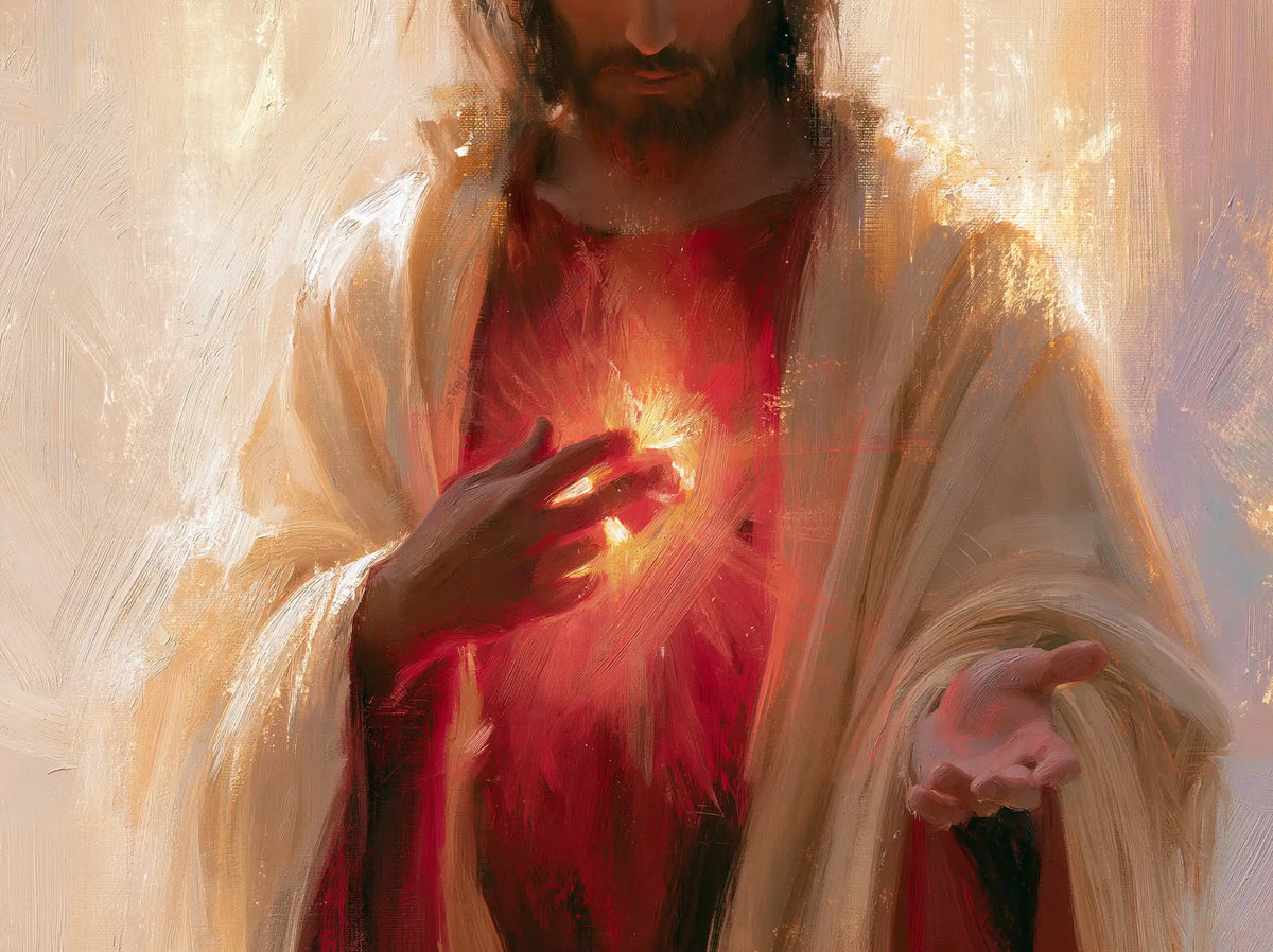 The Sacred Heart of Jesus — Welcome in Pearly Reflections