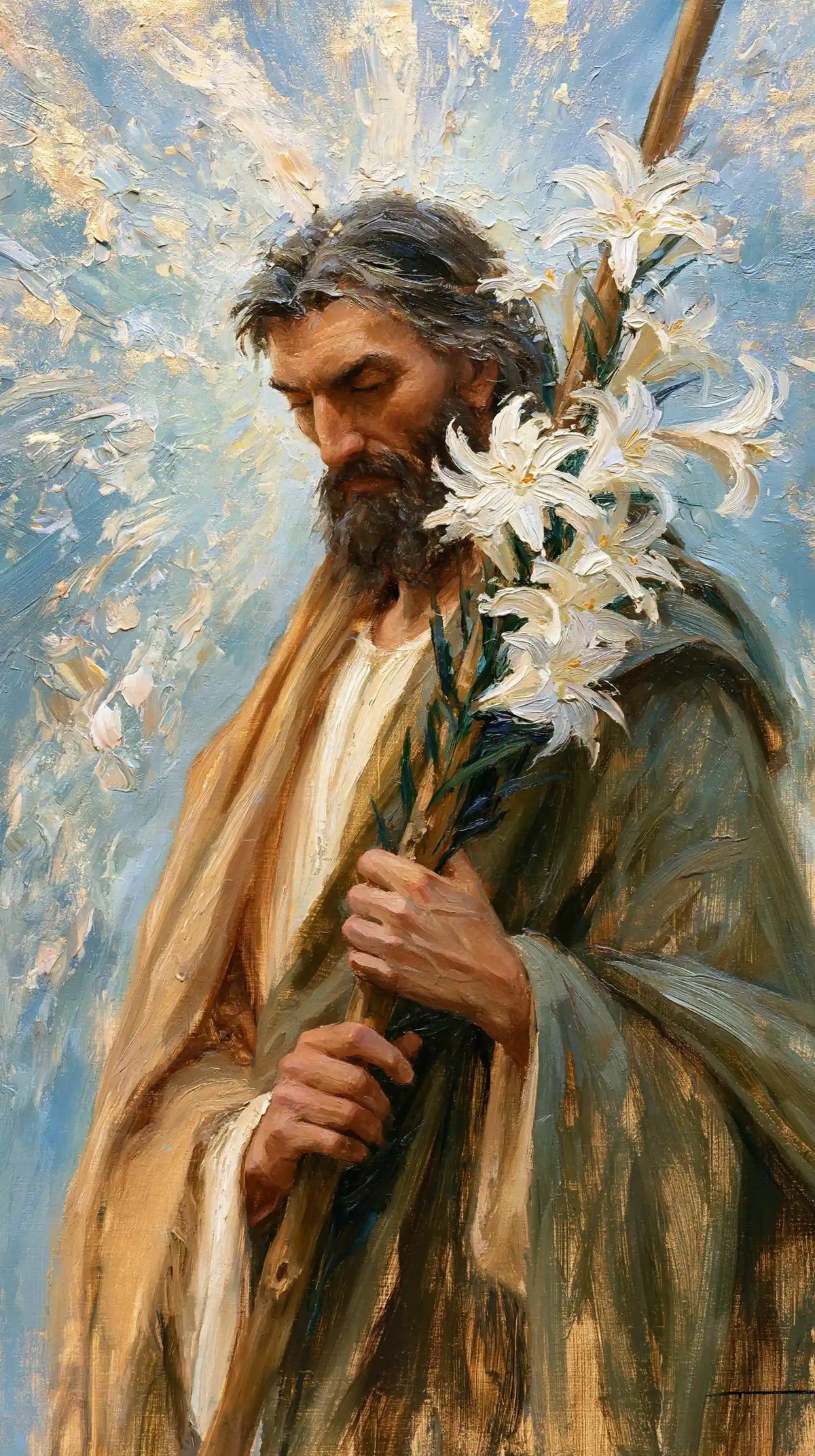 Saint Joseph – Impressionist · Portrait no. 6