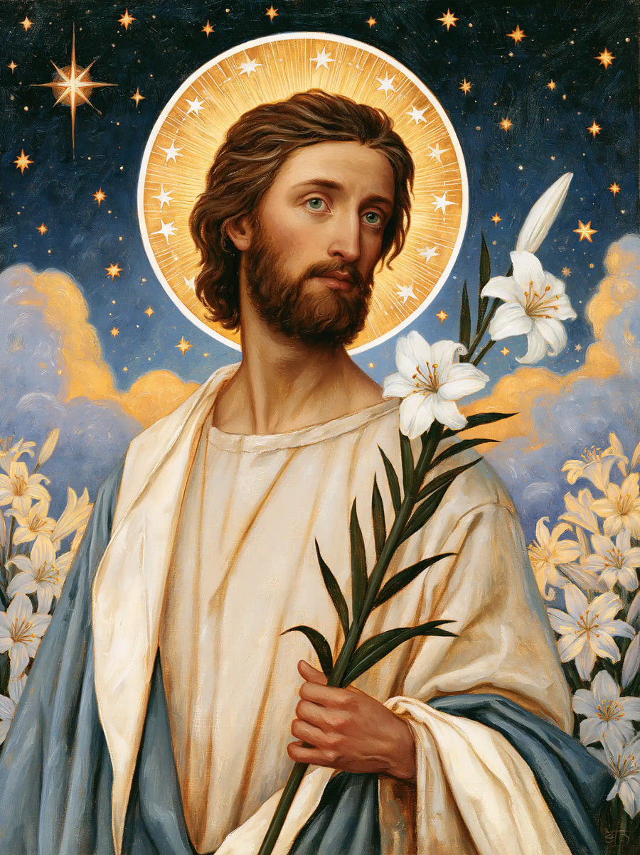 Saint Joseph – Symbolist · Portrait no. 11
