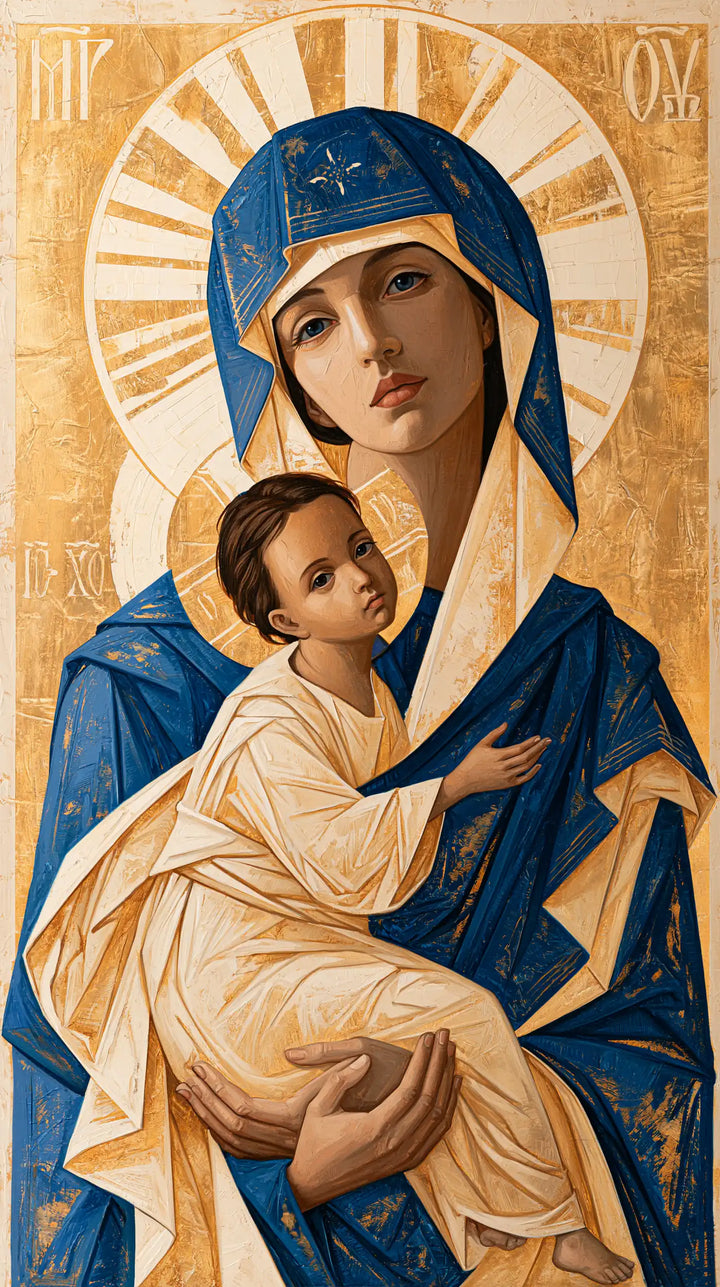 The Virgin and Child — White Rays of Tenderness