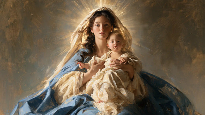 The Virgin and Child — The Presence at the Centre of the Rays
