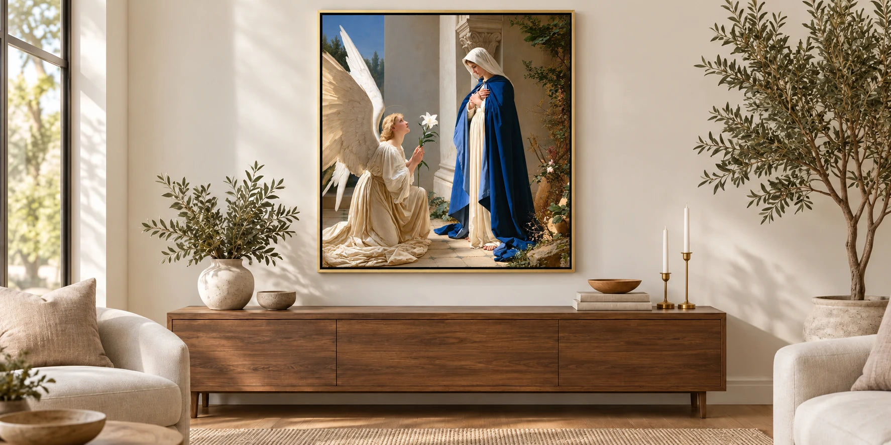 The Annunciation – Fauvist Colour and Interior